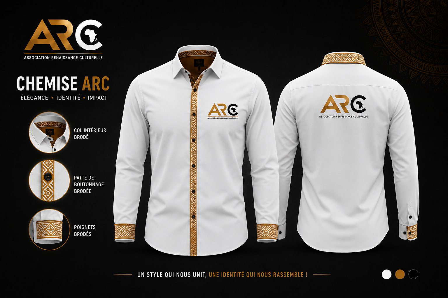 Chemise ARC — Signature Blanche