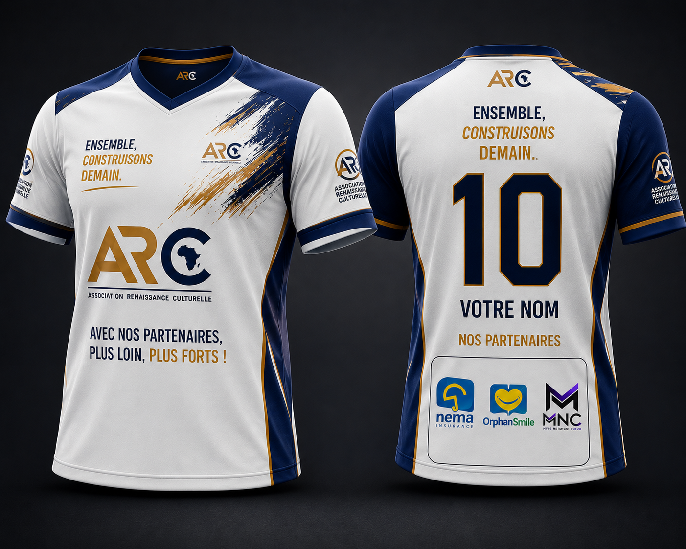 Maillot ARC — Édition Blanche